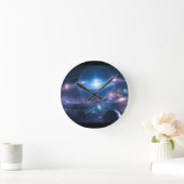 Pferdeuniversum Runde Wanduhr (Zuhause)