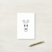 Pferdeunterschrift Post-it Klebezettel (Auf Schreibtisch)