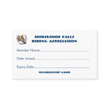 Pferdeverein- oder -gruppenmitgliedschaft