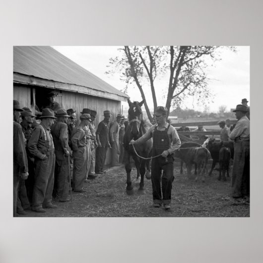 Pferdeverkauf, 1939 poster (Vorne)
