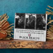 Pferdeverlust | Foto-Gedenkstätte für Pferde 3 Fotoplatte (Seite)