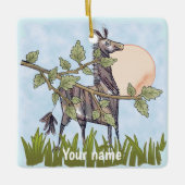 Pferdeversteck Keramikornament (Vorderseite)