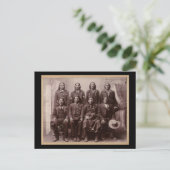 Pferdeversuch 1890 postkarte (Stehend Vorderseite)