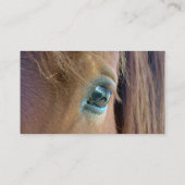 Pferdevisions-Visitenkarte Visitenkarte (Rückseite)