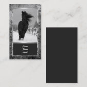 PferdeVisitenkarte Visitenkarte (Vorne/Hinten)