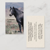 PferdeVisitenkarte Visitenkarte (Vorne/Hinten)