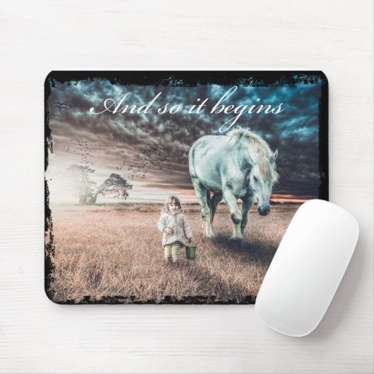 Pferdewächter Mousepad (Mit Mouse)