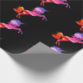 Pferdewackelpapier Geschenkpapier (Ecke)