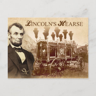 Pferdewagen von Präsident Abraham Lincoln Postkarte