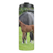 Pferdewäscher Thermosbecher (Vorderseite)