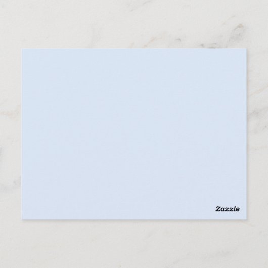 Pferdeweg Postkarte (Rückseite)