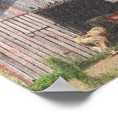 Pferdeweide 3 poster (Ecke)