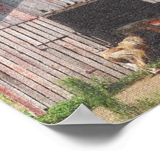 Pferdeweide 3 poster (Ecke)