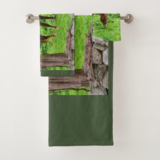 Pferdeweiden Badhandtuch Set (Insitu)