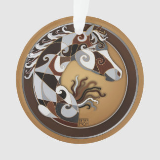 Pferdeweihnachtsbaum-Verzierung Ornament