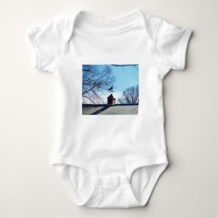 Pferdewetter Vane Blue Sky Baby Strampler