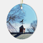 Pferdewetter Vane Blue Sky Keramikornament (Links)