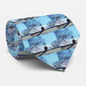 Pferdewetter Vane Blue Sky Krawatte (Gerollt)