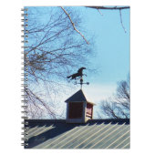 Pferdewetter Vane Blue Sky Notizblock (Vorderseite)