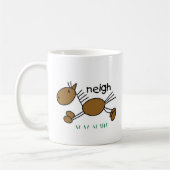 Pferdewiehern-Tasse Kaffeetasse (Links)