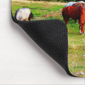 Pferdewild lebende tiere Mousepads (Ecke)