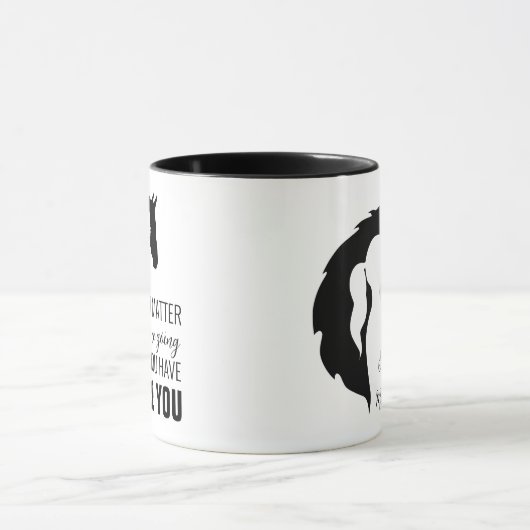 Pferdeziffer, Pferd- und Mädchenliebhaber Tasse (Zentrum)