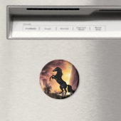 Pferdezucht auf Friesian Stallion Magnet (In Situ (Geschirrspüler))