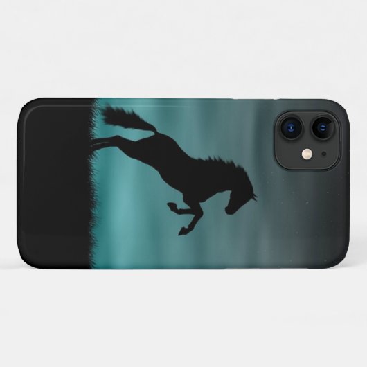 Pferdezucht Galopp Hengst schöne Tiere, Case-Mate iPhone Hülle (Rückseite (Horizontal))