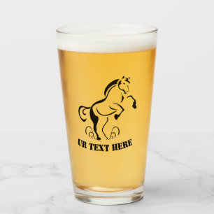 Pferdezucht Glas