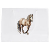 Pferdezucht Große Geschenktüte (Rückseite)