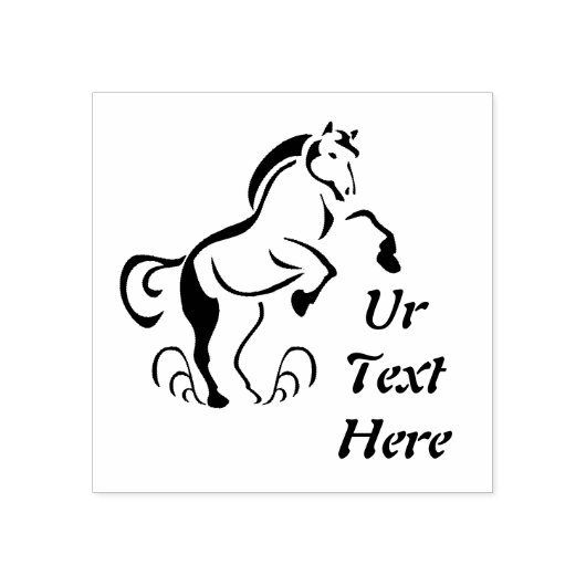 Pferdezucht Gummistempel (Prägung)