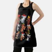 Pferdezucht Lover Frohe Weihnachten Weihnachten We Schürze (InSitu)