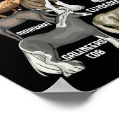 Pferdezucht Reiten Geschenk für Frauen Pferde Poster (Ecke)