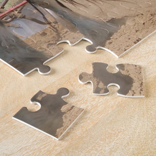 Pferdezuchtbetrieb Puzzle (Seite)