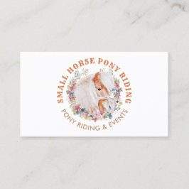 Pferdezuchtbetrieb Visitenkarte
