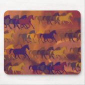 Pferdezuchtmuster Mousepad (Vorne)