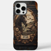 Pferdezuchtszene Case-Mate iPhone Hülle (Rückseite)