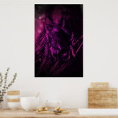 PferdOnPurple - Poster (Küche)