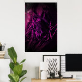 PferdOnPurple - Poster (Heimbüro)