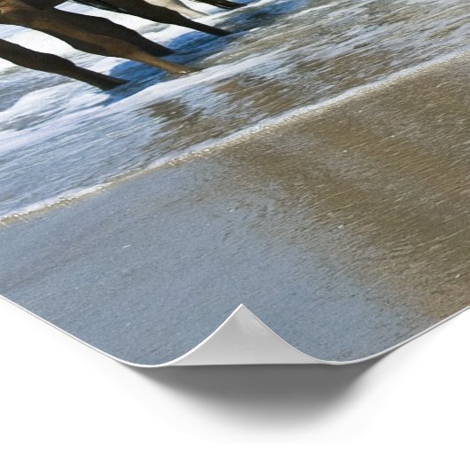 Pferdstrasse Canvas Print Poster (Ecke)