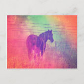 Pferdträume Postkarte (Vorderseite)