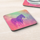 Pferdträume Untersetzer (Linke Seite)