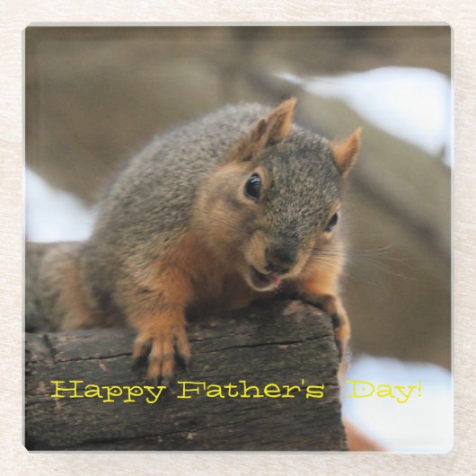 Pfft Happy Vatertag Glasuntersetzer (Vorderseite)