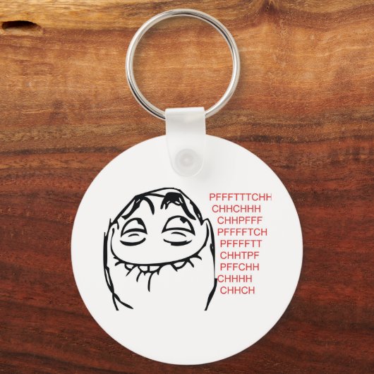 Pfftch Troll Schlüsselanhänger (Vorderseite)