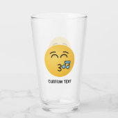 Pfiff mit lächelnden Augen Glas (Rückseite)