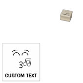 Pfiff mit lächelnden Augen Gummistempel (Stempel)