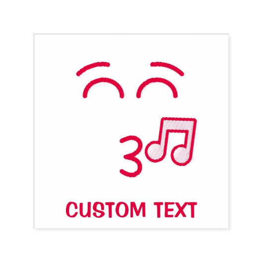 Pfiff mit lächelnden Augen Permastempel (Design)