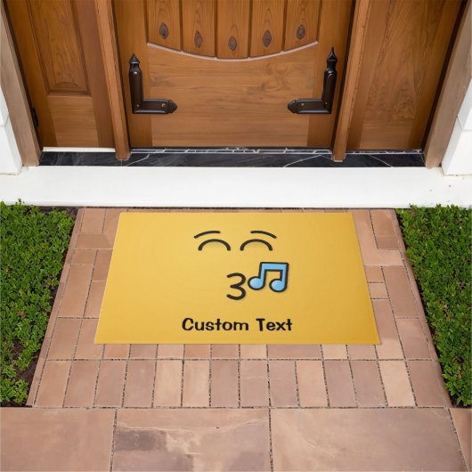 Pfiff mit milden Augen Doormat Fußmatte (Außenbereich)