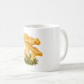 Pfifferlinge auf Moos Kaffeetasse (VorderseiteRechts)