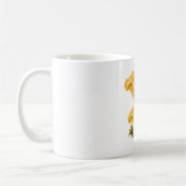 Pfifferlinge auf Moos Kaffeetasse (Links)